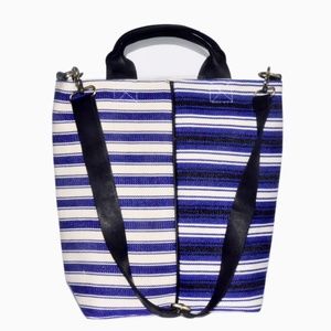 Striped Madeline Tote by Mercado Global
